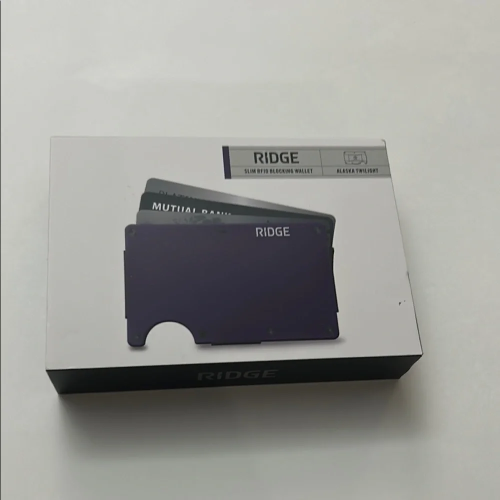 New Ridge Alaska Twilight Slim RFID Blocking Wallet